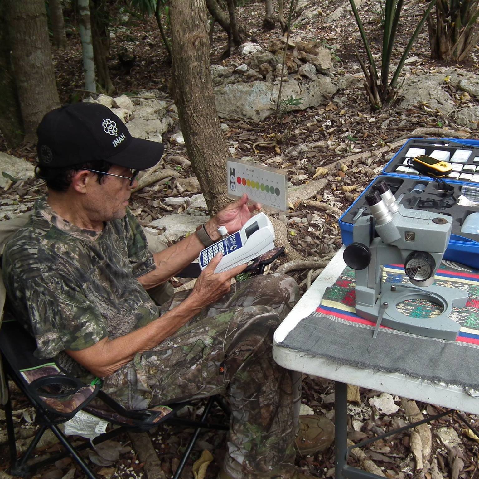 Trabajo de campo en el Gran Acuífero Maya 6 de febrero 2019 Trabajo de campo en el Gran Acuífero Maya 6 de febrero 2019